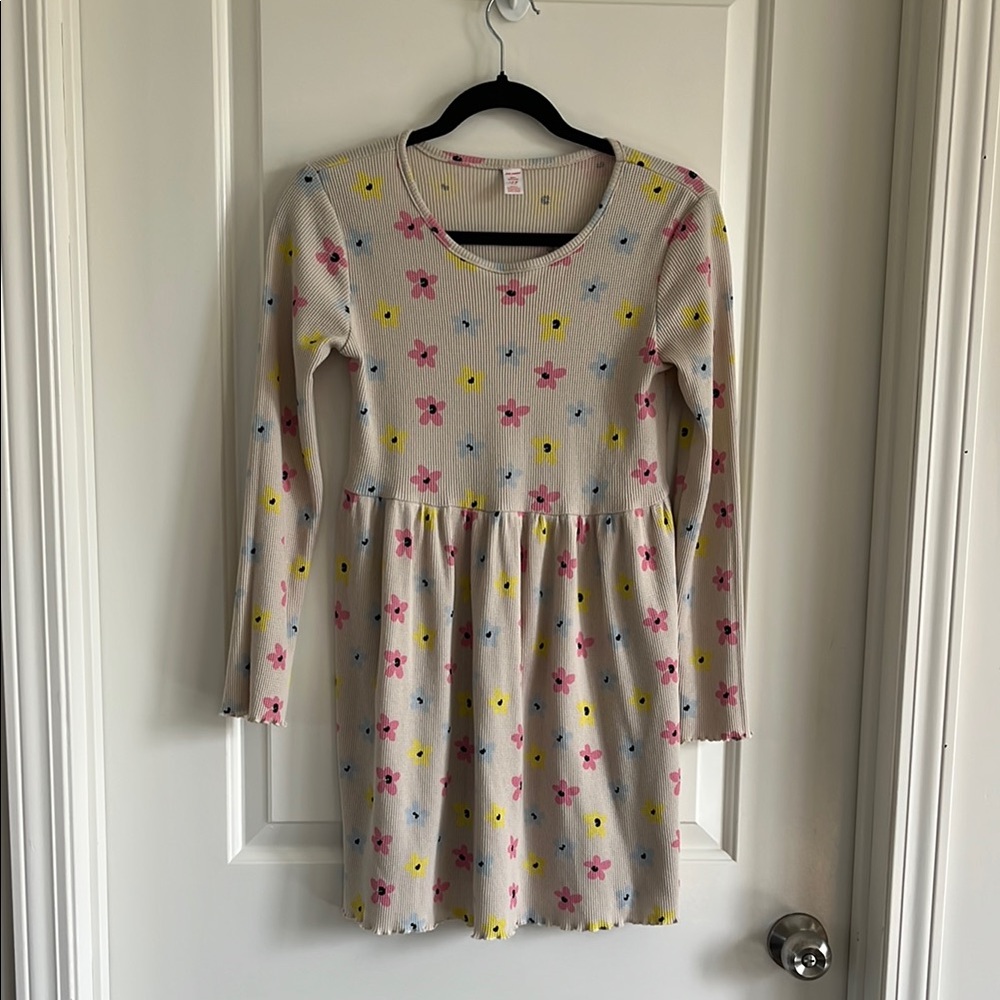 Joe Fresh floral waffle dress size lg (20-12)